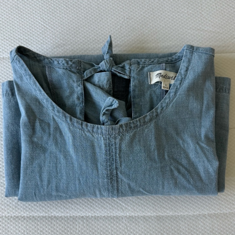 MADEWELL DENIM DRESS